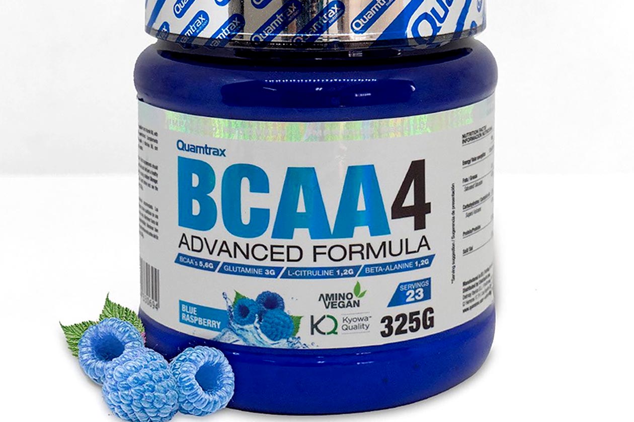 quamtrax blue raspberry bcaa 4