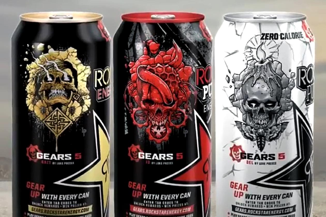 rockstar gears 5 energy drinks