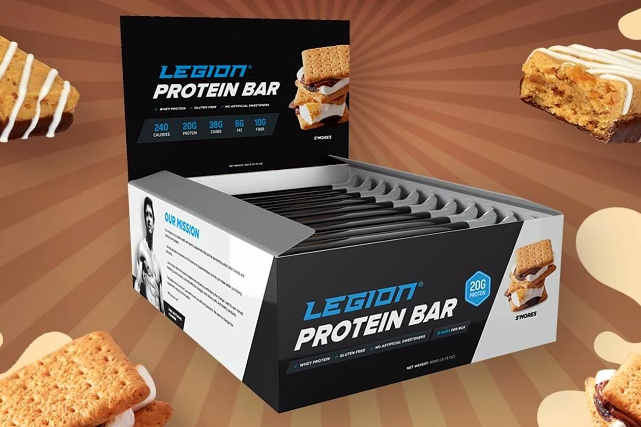 smores legion protein bar