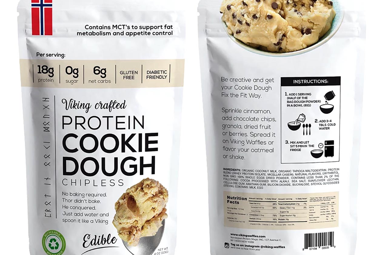 Viking launches Protein Cookie Dough of protein