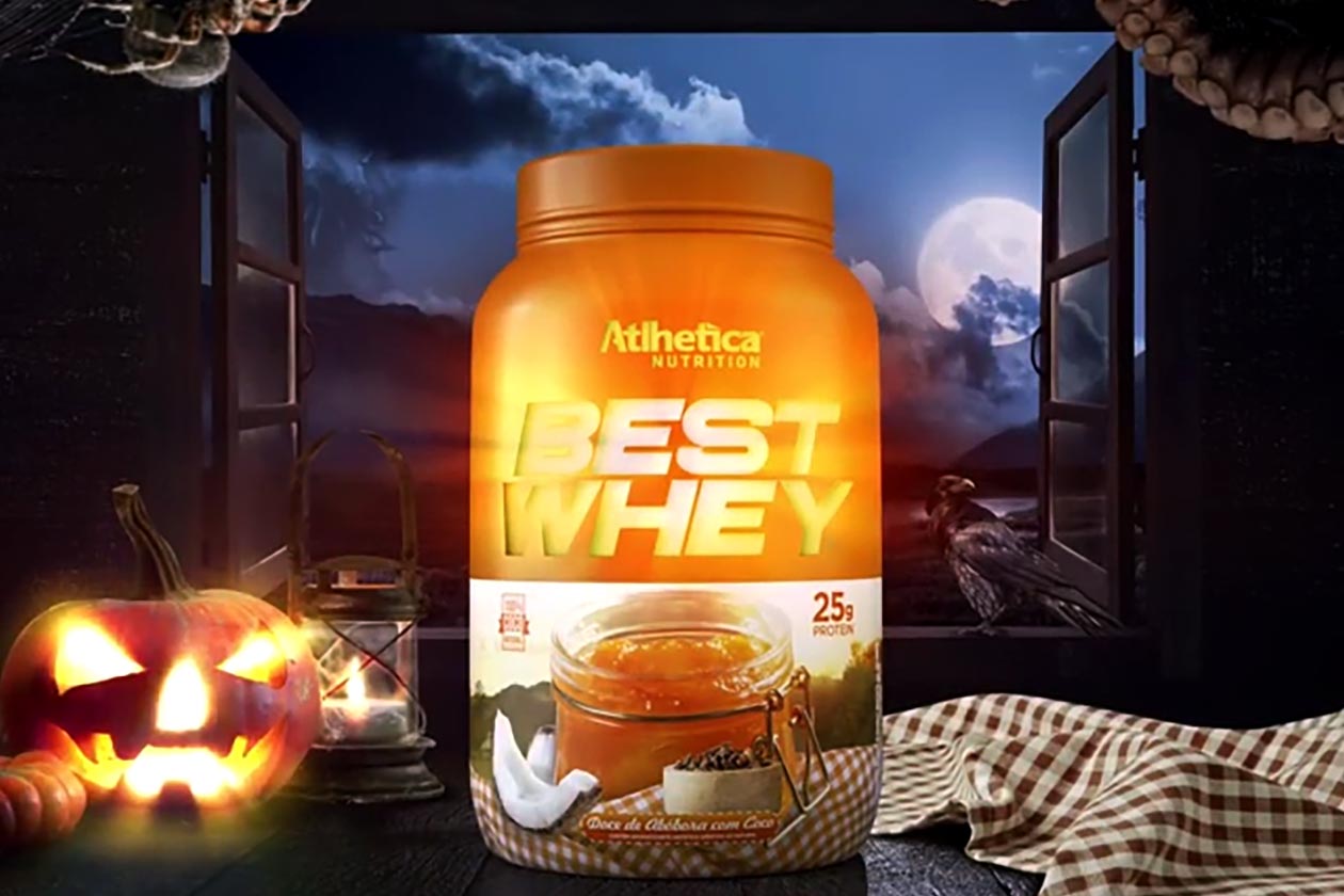 atlhetica sweet pumpkin and coconut best whey