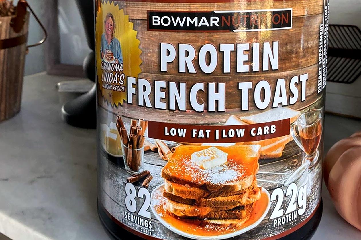 bowmar nutrition french toast protein powder