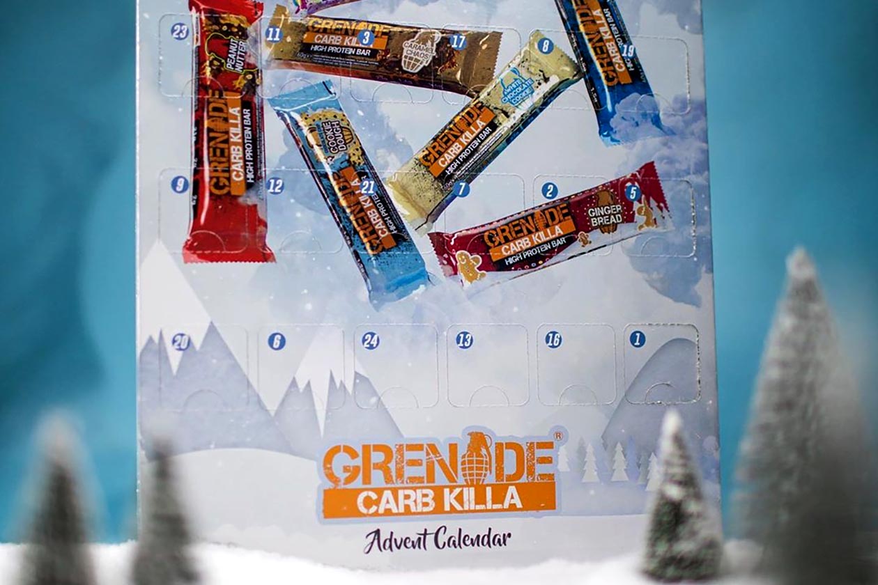 grenade carb killa advent calendar