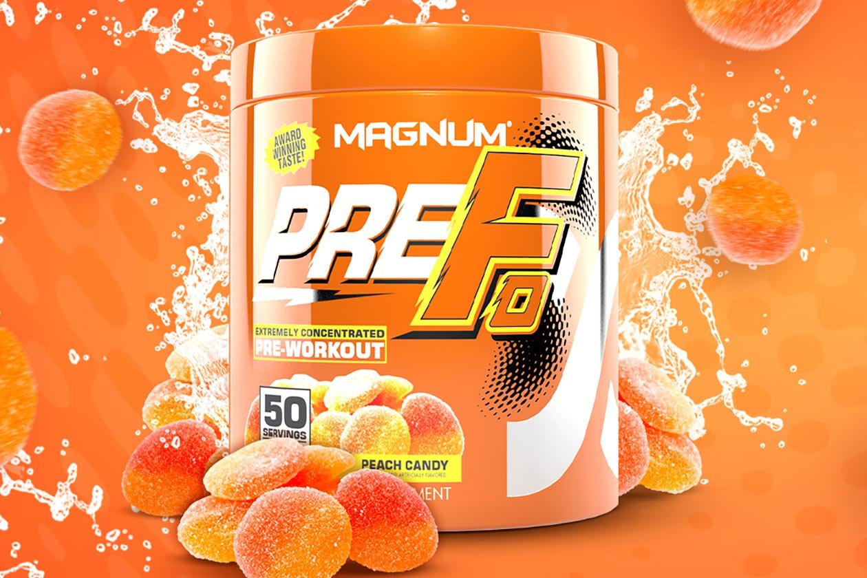 magnum peach candy pre fo