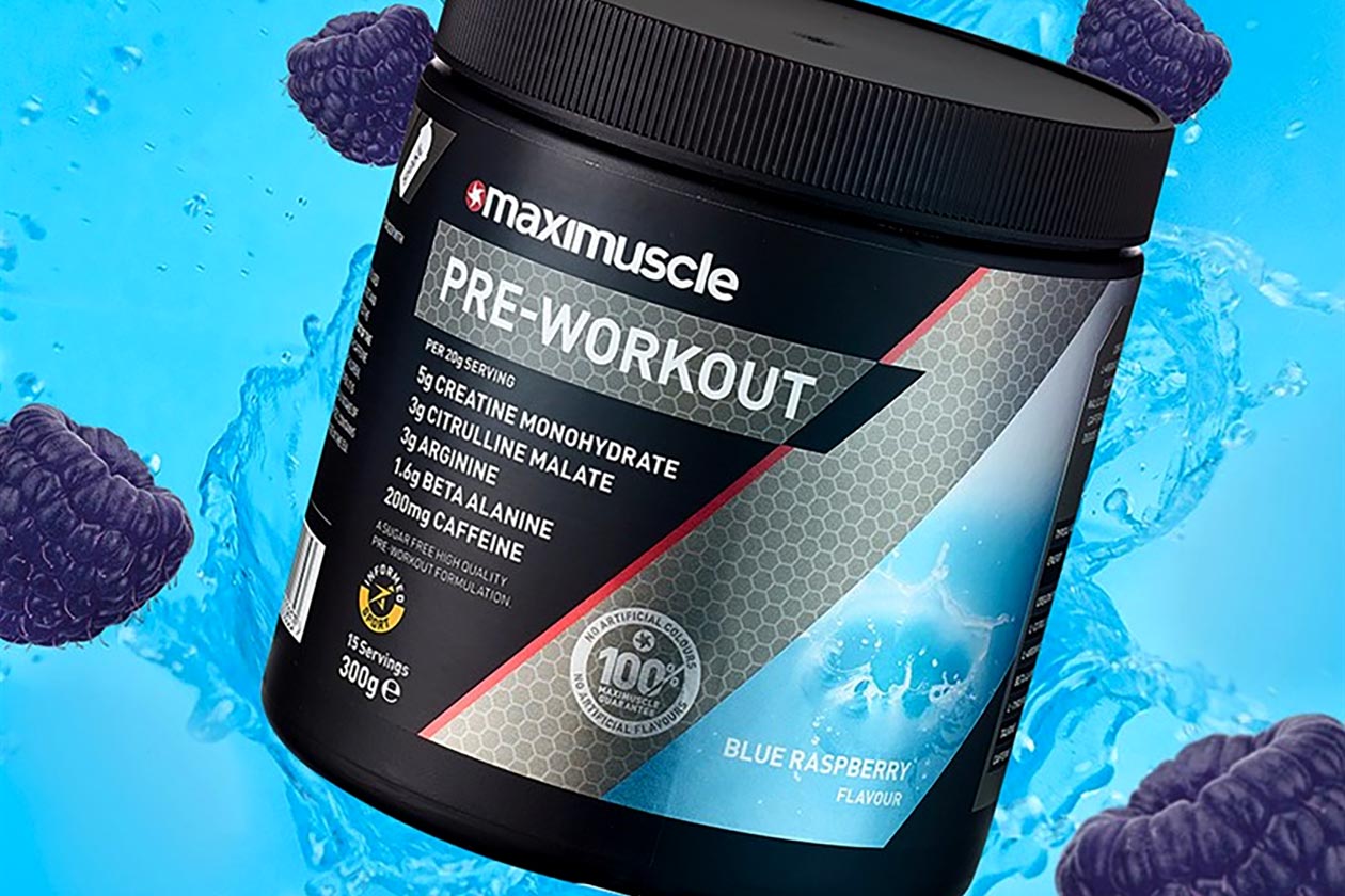 maximuscle pre-workout