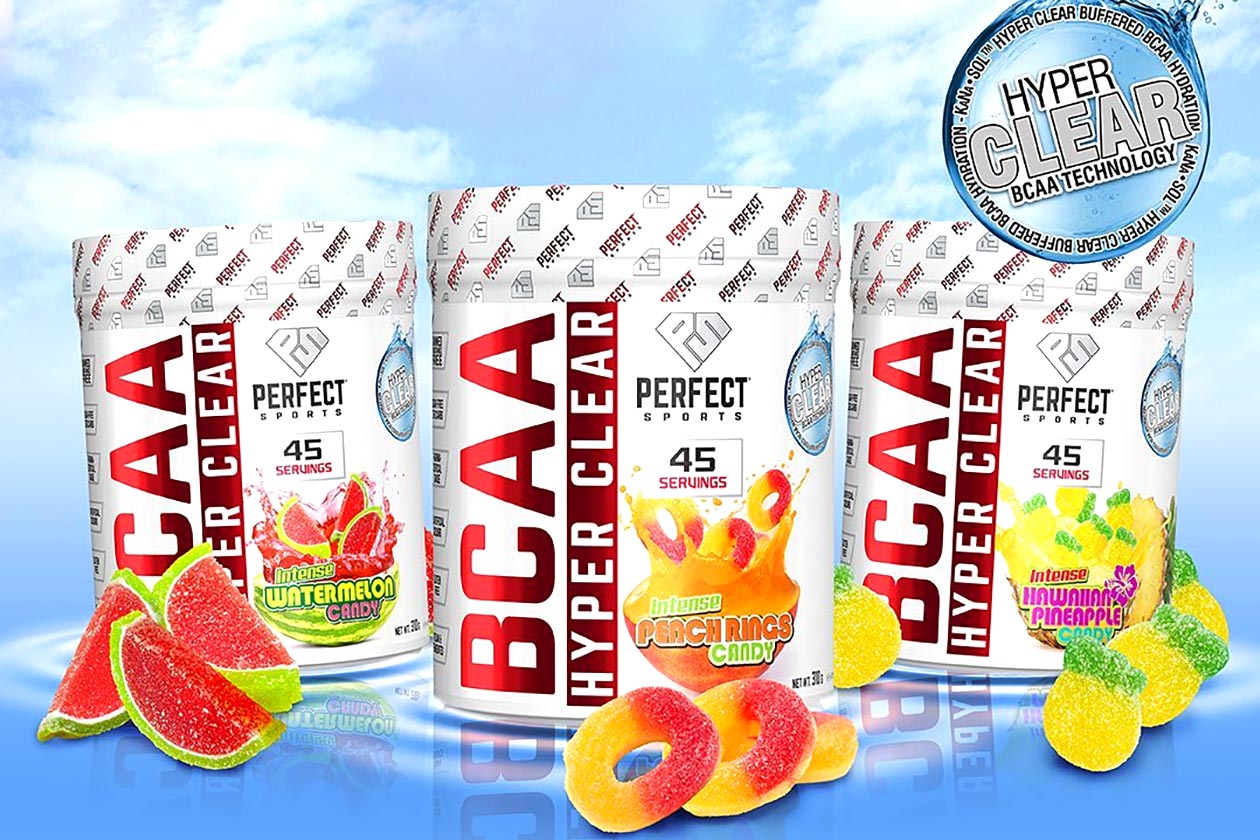 perfect sports bcaa hyper clear