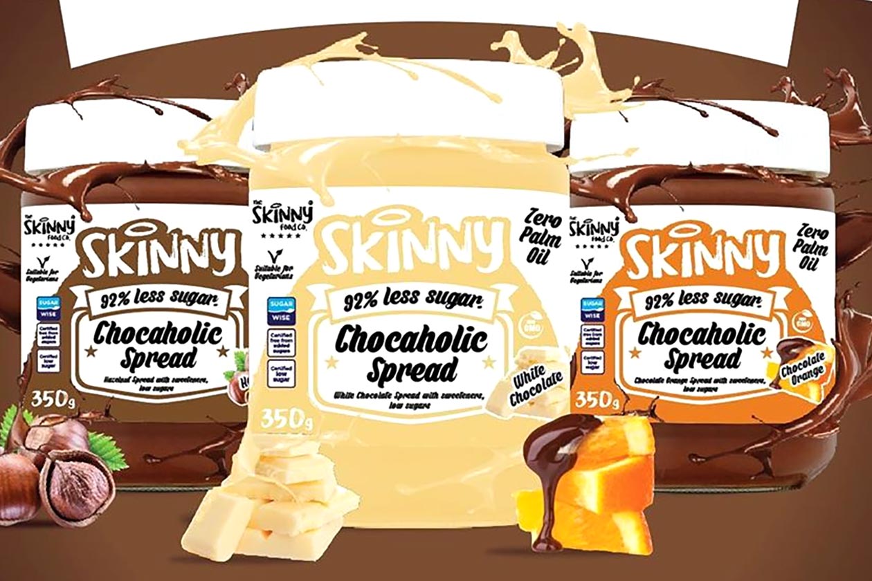 skinny chocaholic spread jars