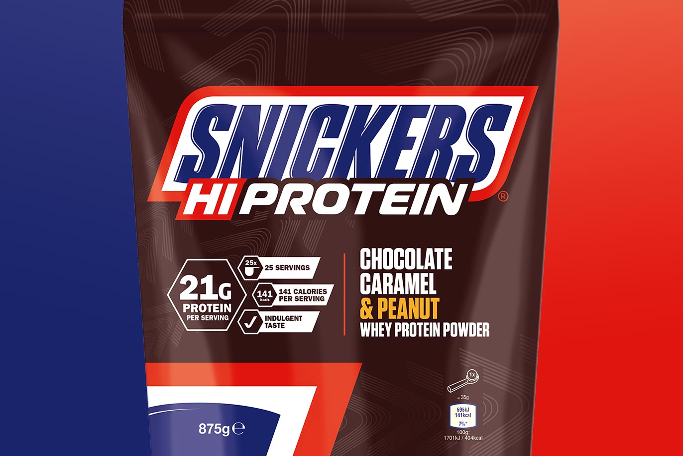 snickers hiprotein powder