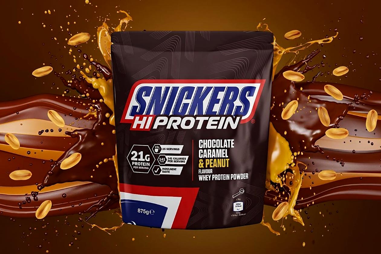 Where to buy the all-new Mars Bar and Snickers protein powders