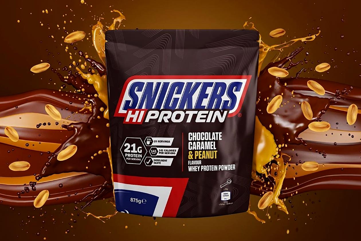 snickers protein powder