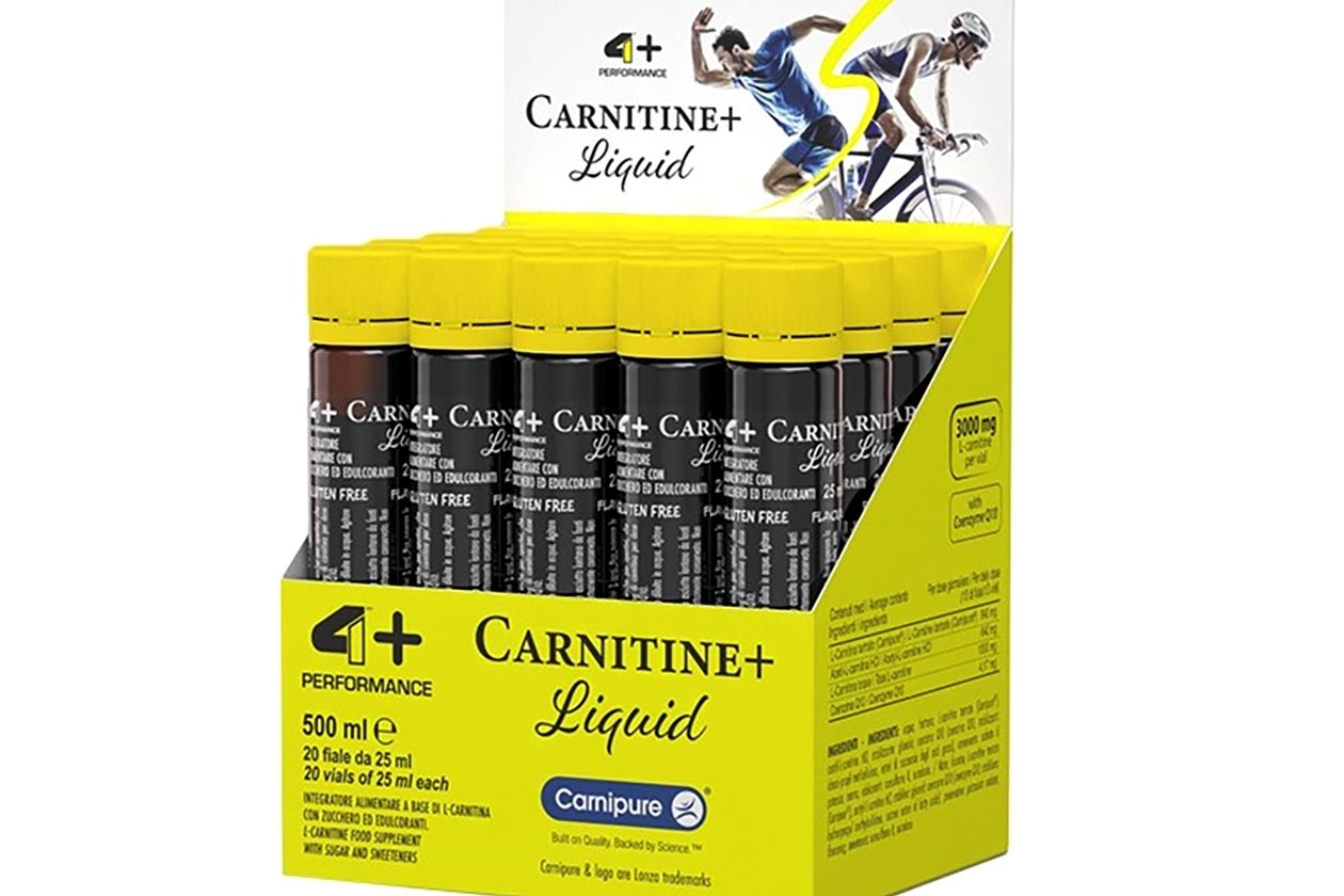 4 plus carnitine liquid shot