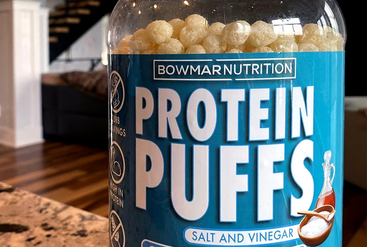 bowmar salt and vinegar protein puffs