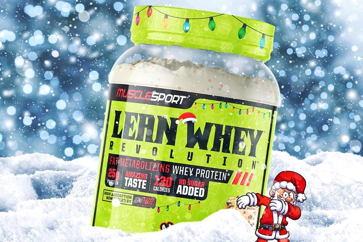 christmas lean whey