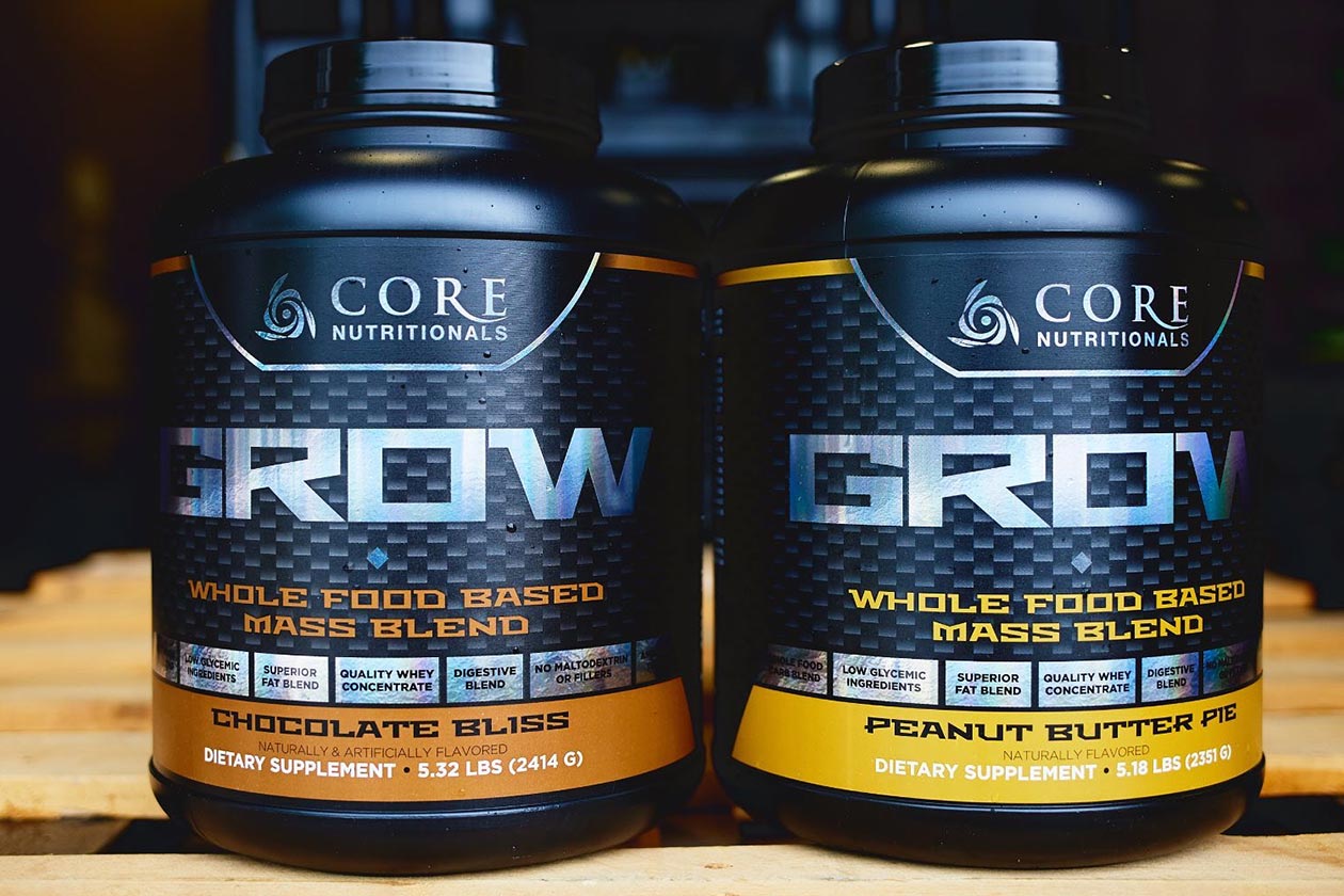 core nutritionals rebrand