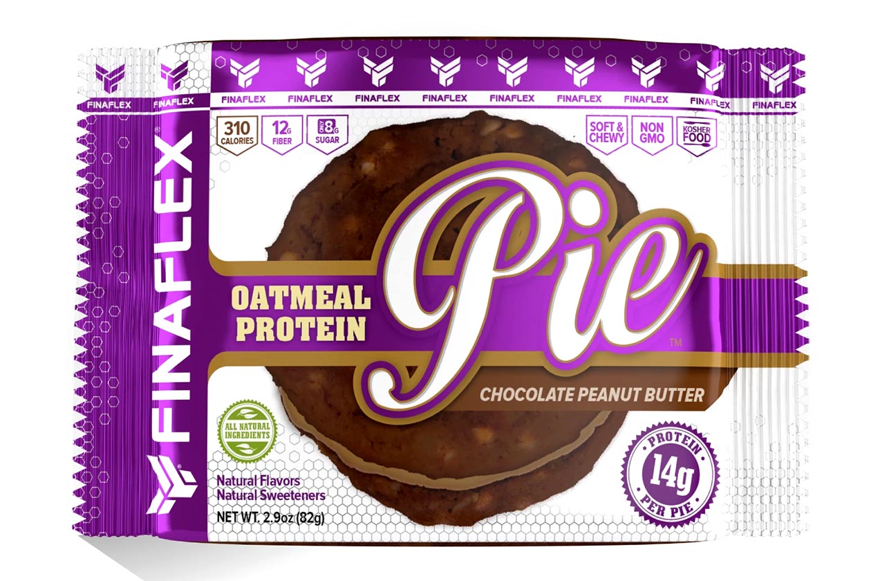 finaflex oatmeal protein pie chocolate peanut butter