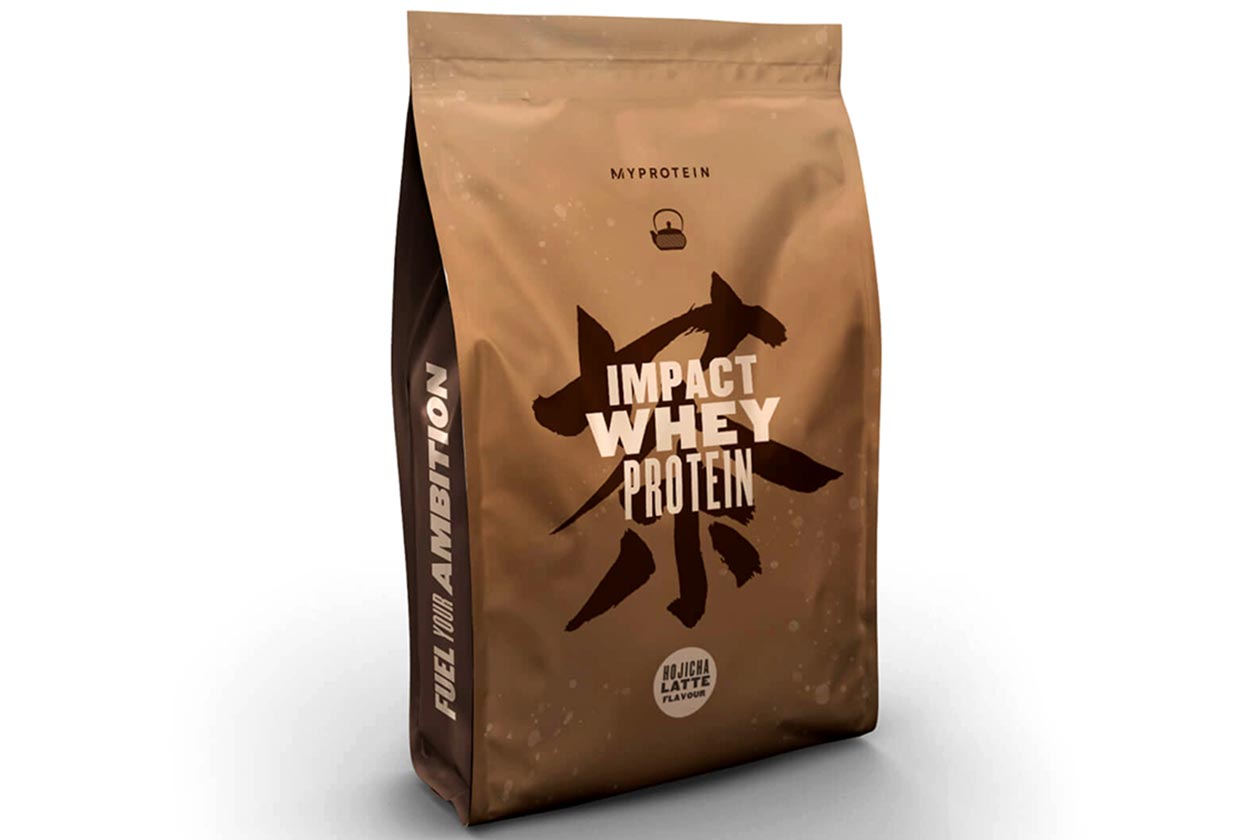 hojicha latte impact whey