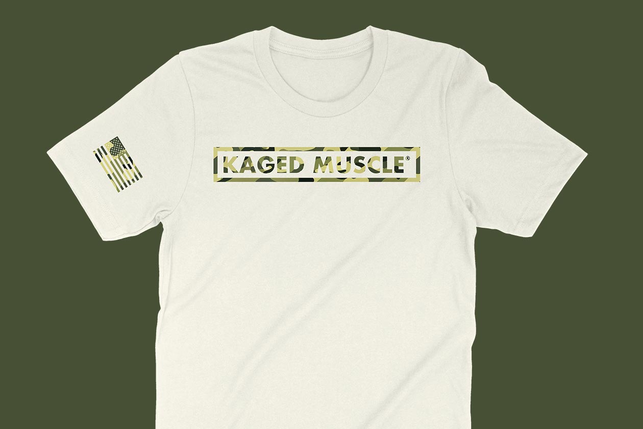 kaged muscle veterans day tee
