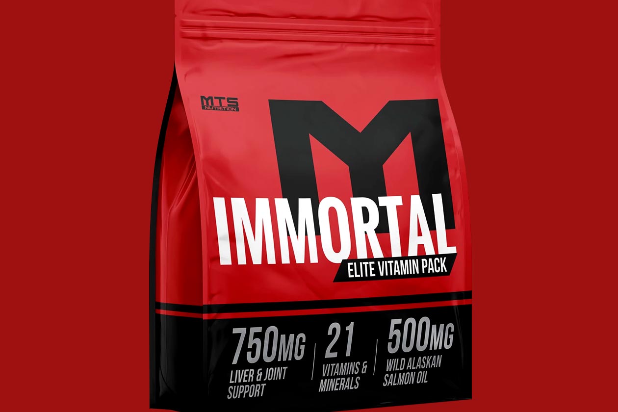 mts nutrition immortal vitamin pack