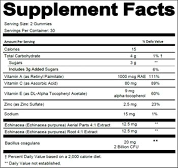 optimum nutrition probiotic gummies