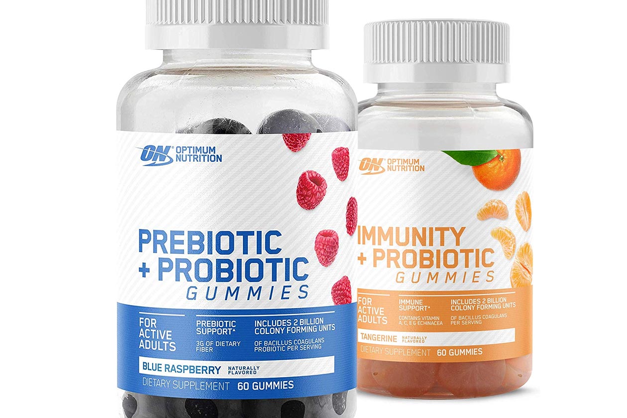 optimum nutrition probiotic gummies