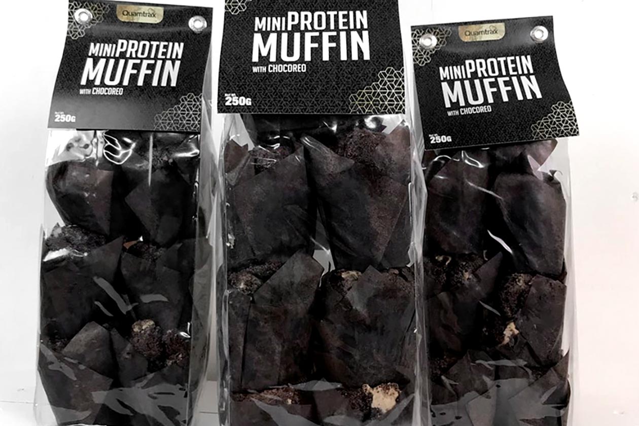 quamtrax mini protein muffins