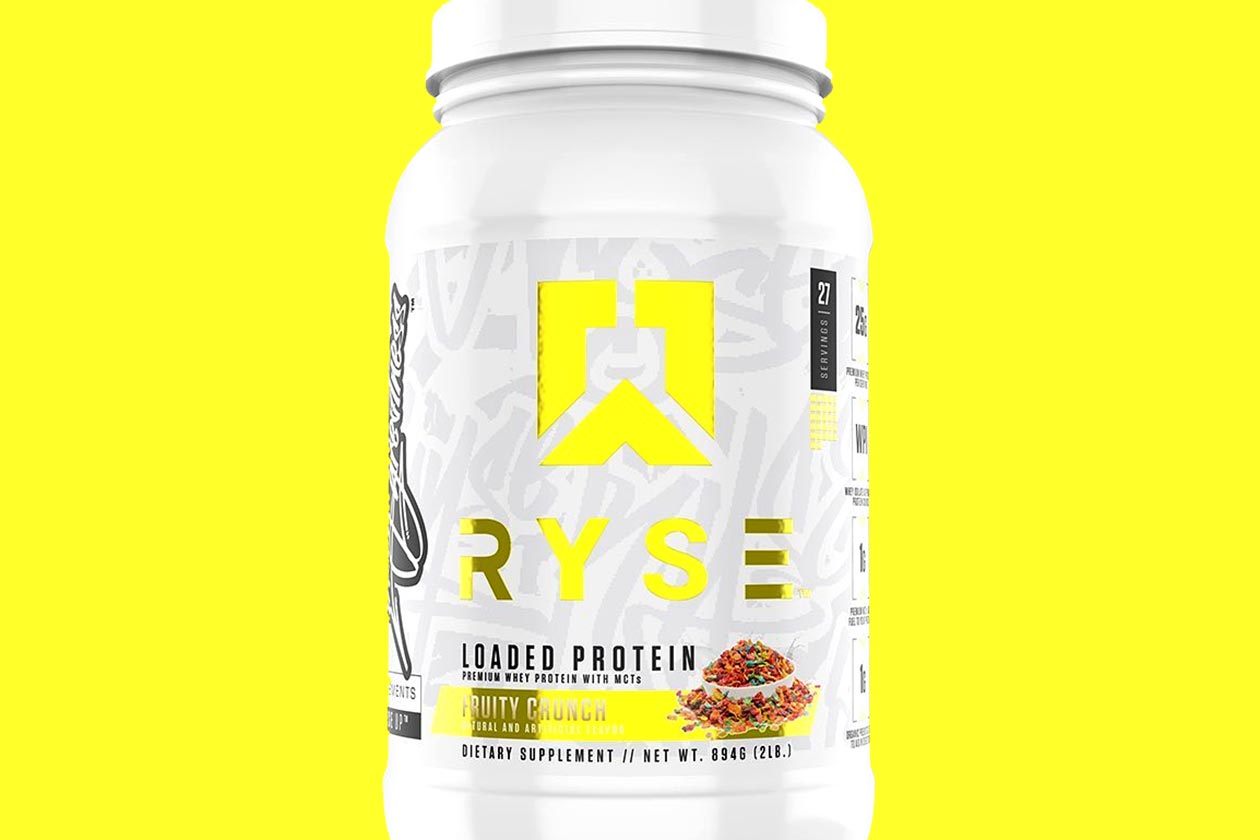 ryse fruity crunch loaded protein