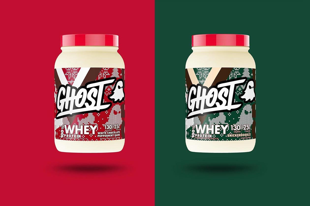 snickerdoodle white chocolate peppermint bark ghost whey