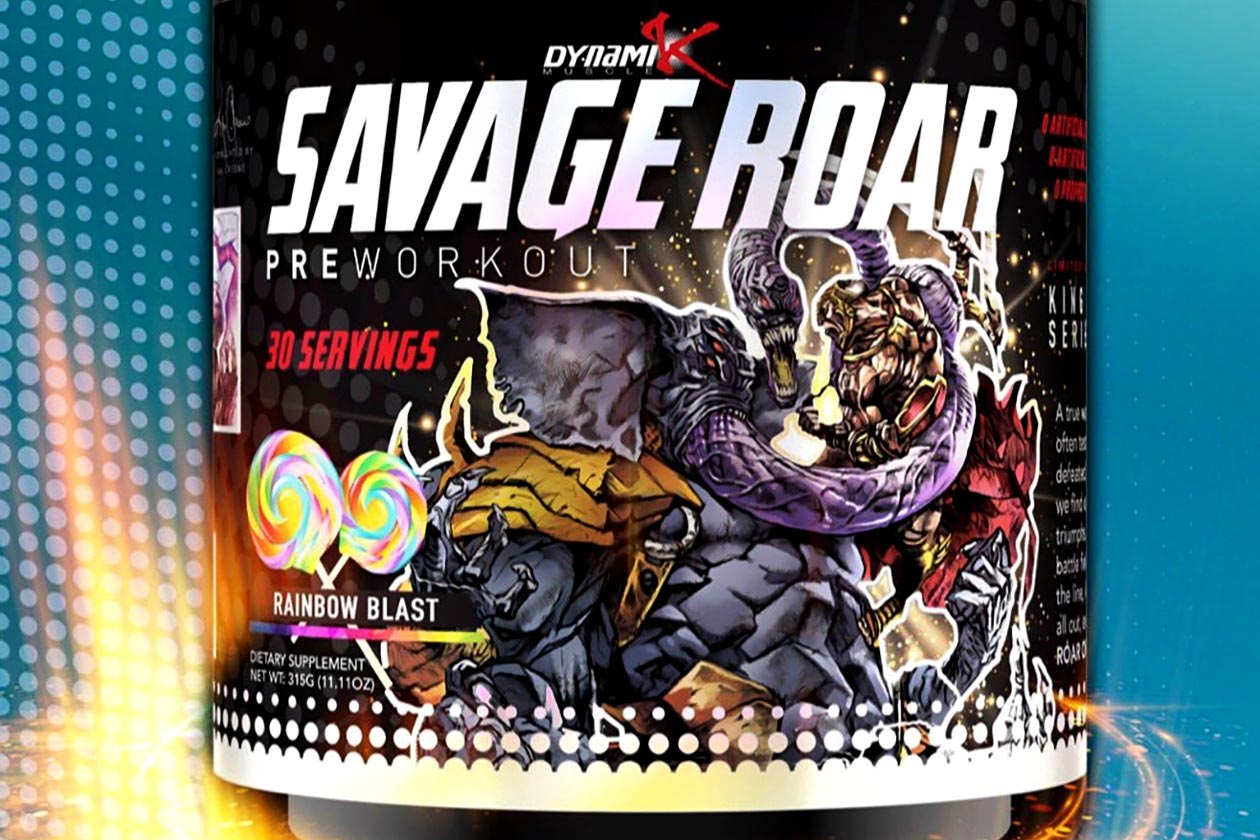 sour apple gummies dynamik muscle savage roar