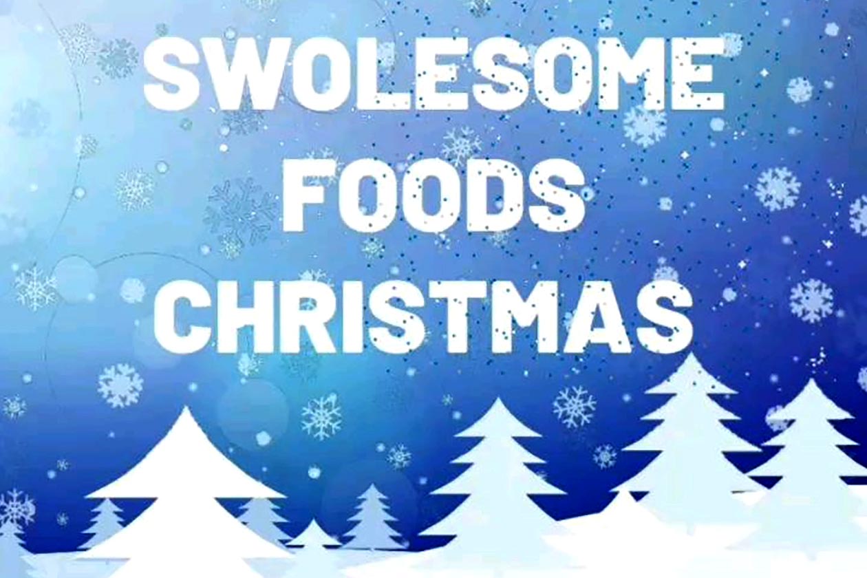 swolesome foods christmas flavors