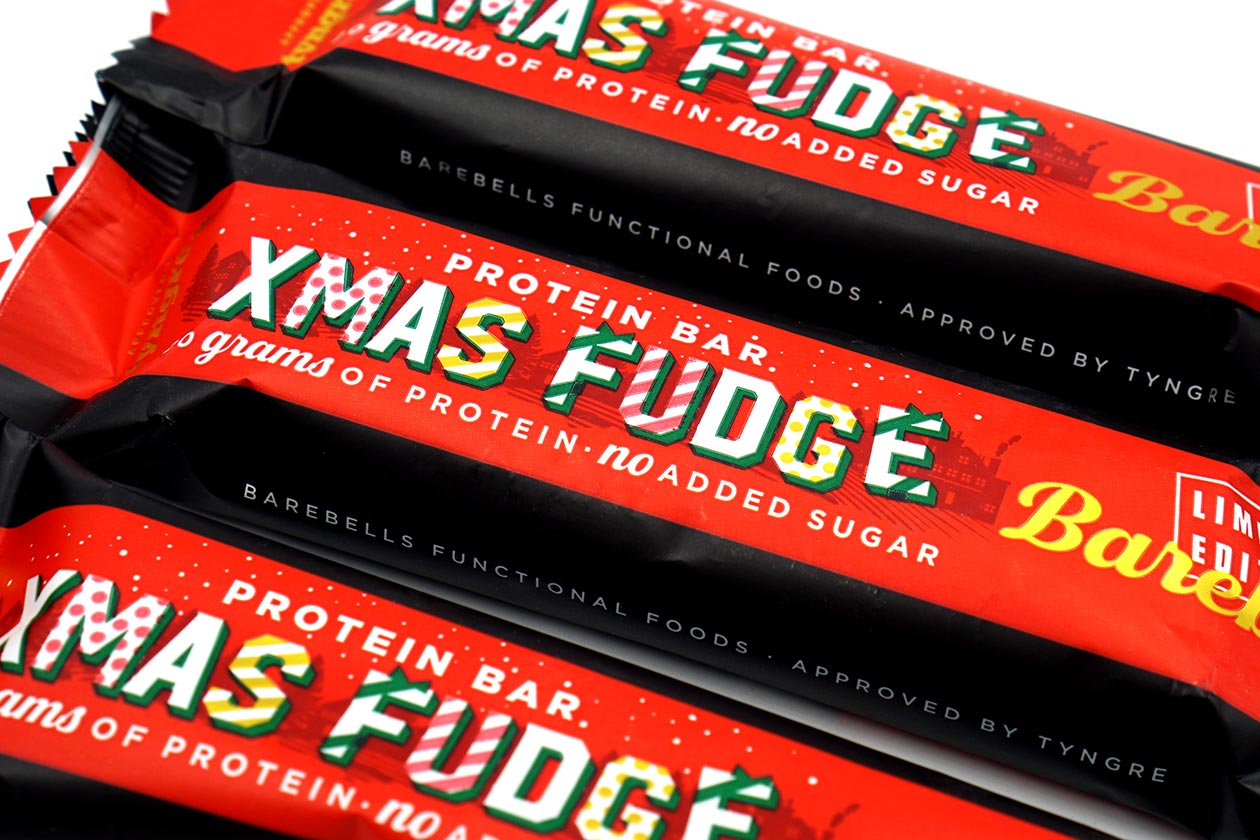 barebells xmas fudge review