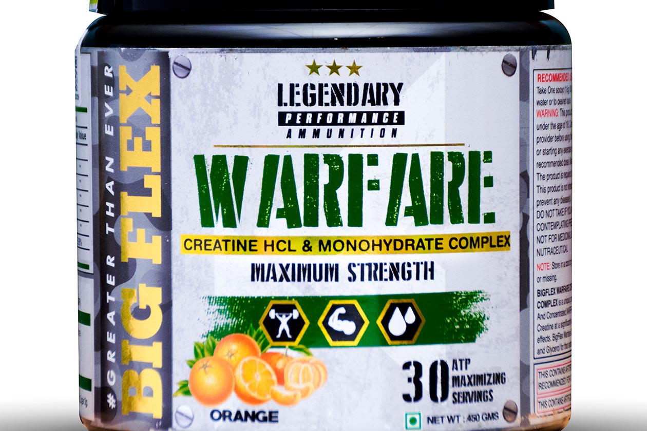 big flex warfare creatine