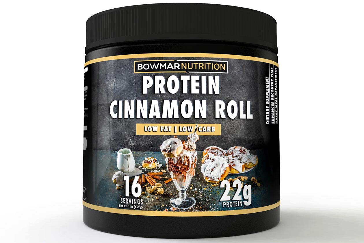 bowmar cinnamon roll protein