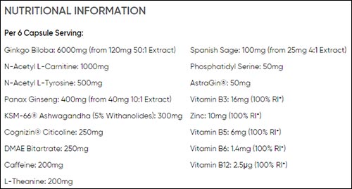 bulk powders complete nootropic