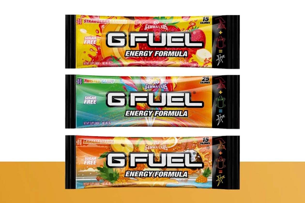 g fuel single serving packs