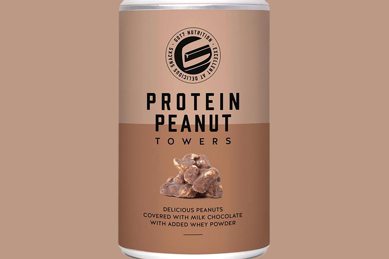 got7 milk chocolate protein peanut towers