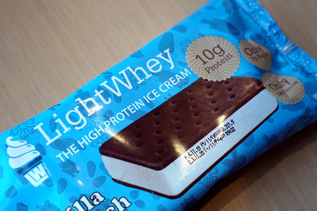 lightwhey protein ice cream sandwich