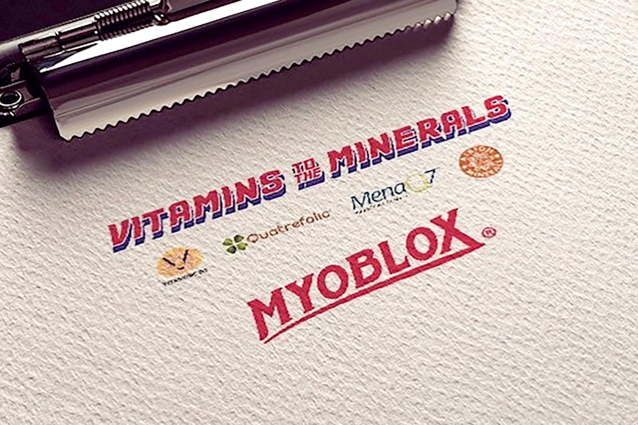 myoblox vitamins to the minerals