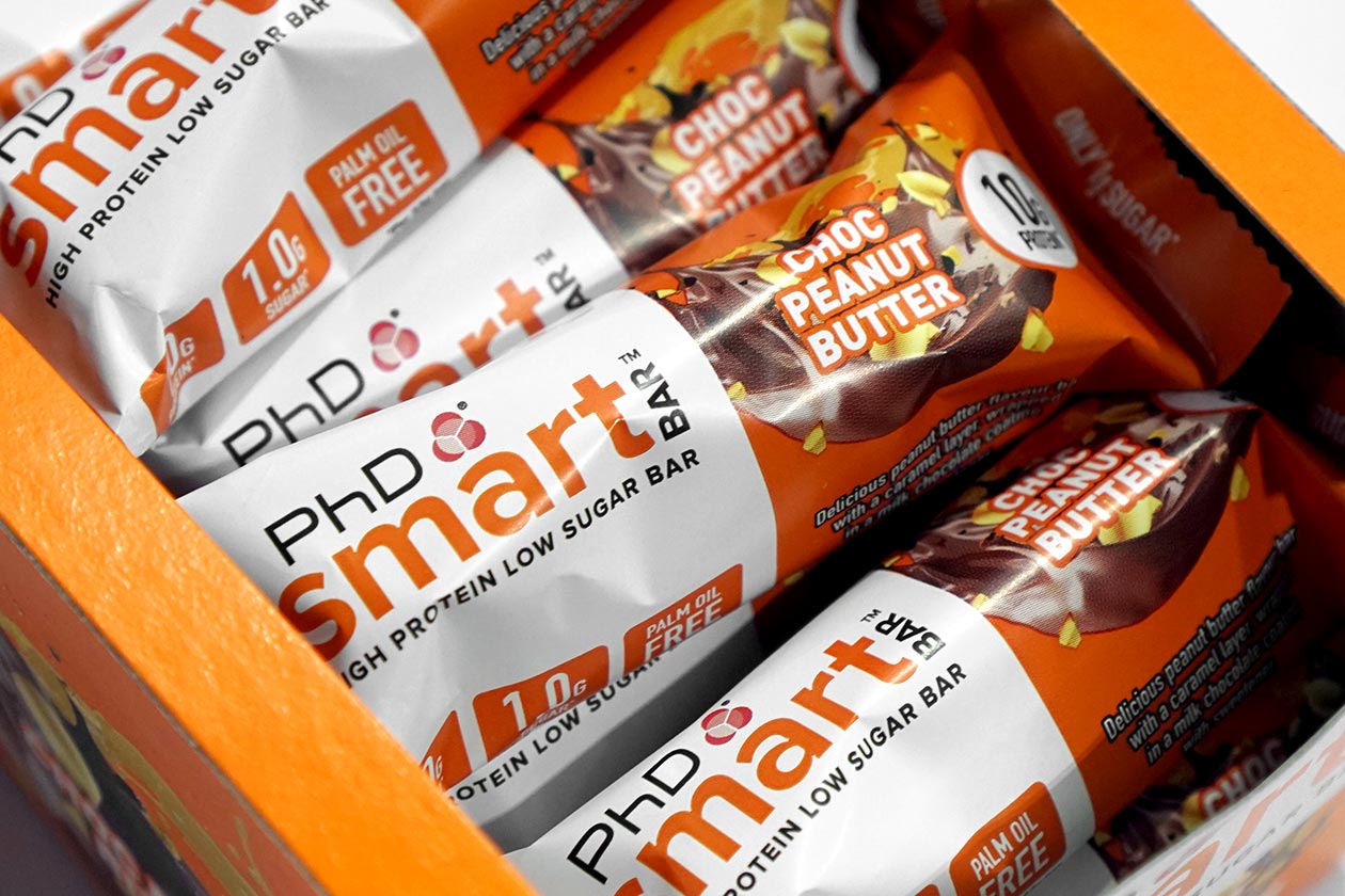 phd nutrition half size smart bar