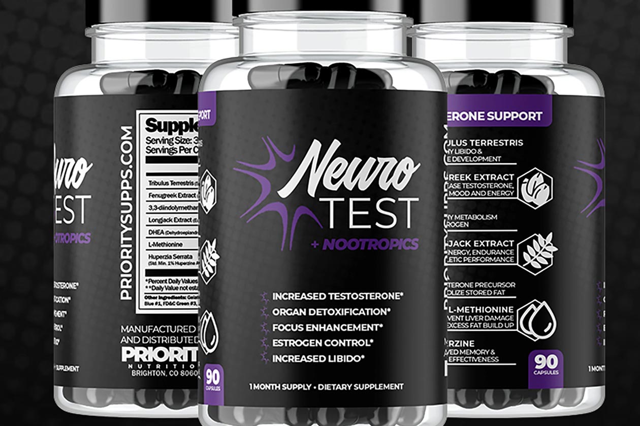 priority nutrition neuro test