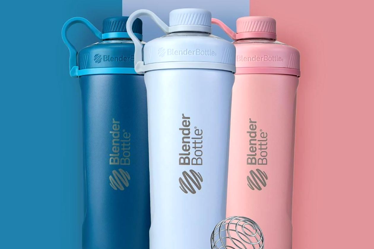 BlenderBottle's Radian Shaker gets some slightly brighter colors