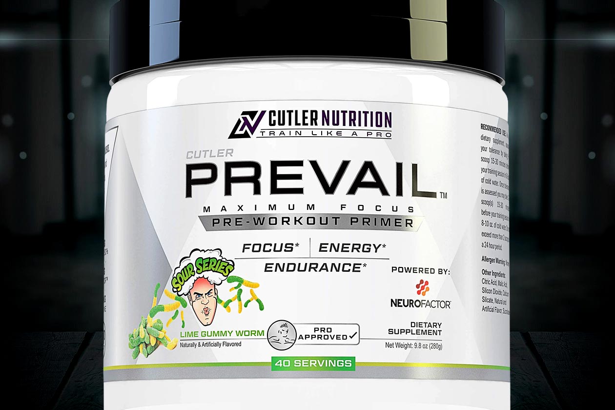 cutler nutrition prevail sour series