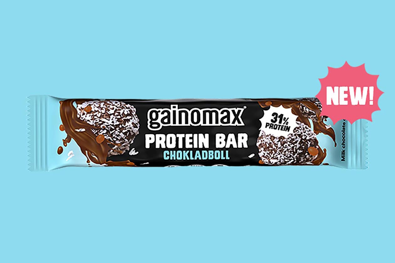 gainomax chokladboll protein bar