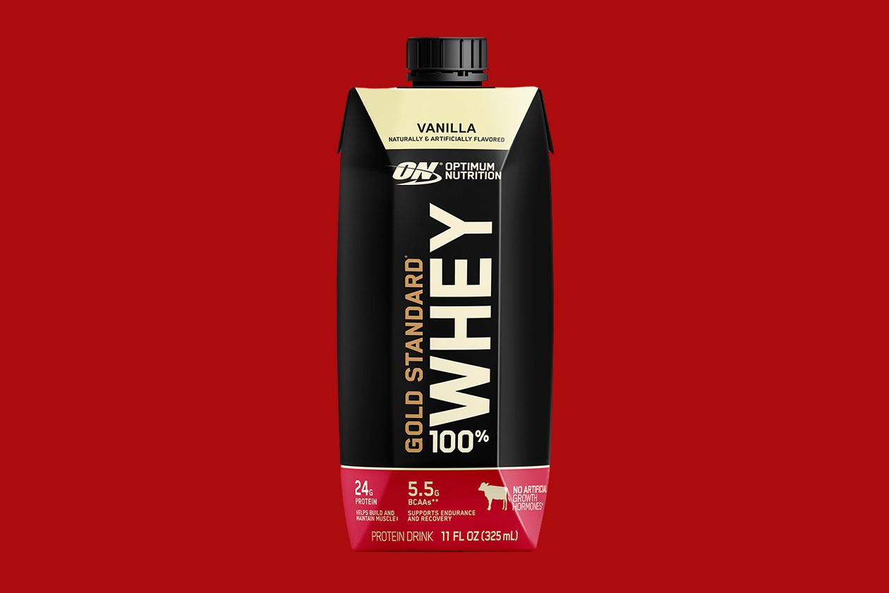 gold standard whey protein rtd