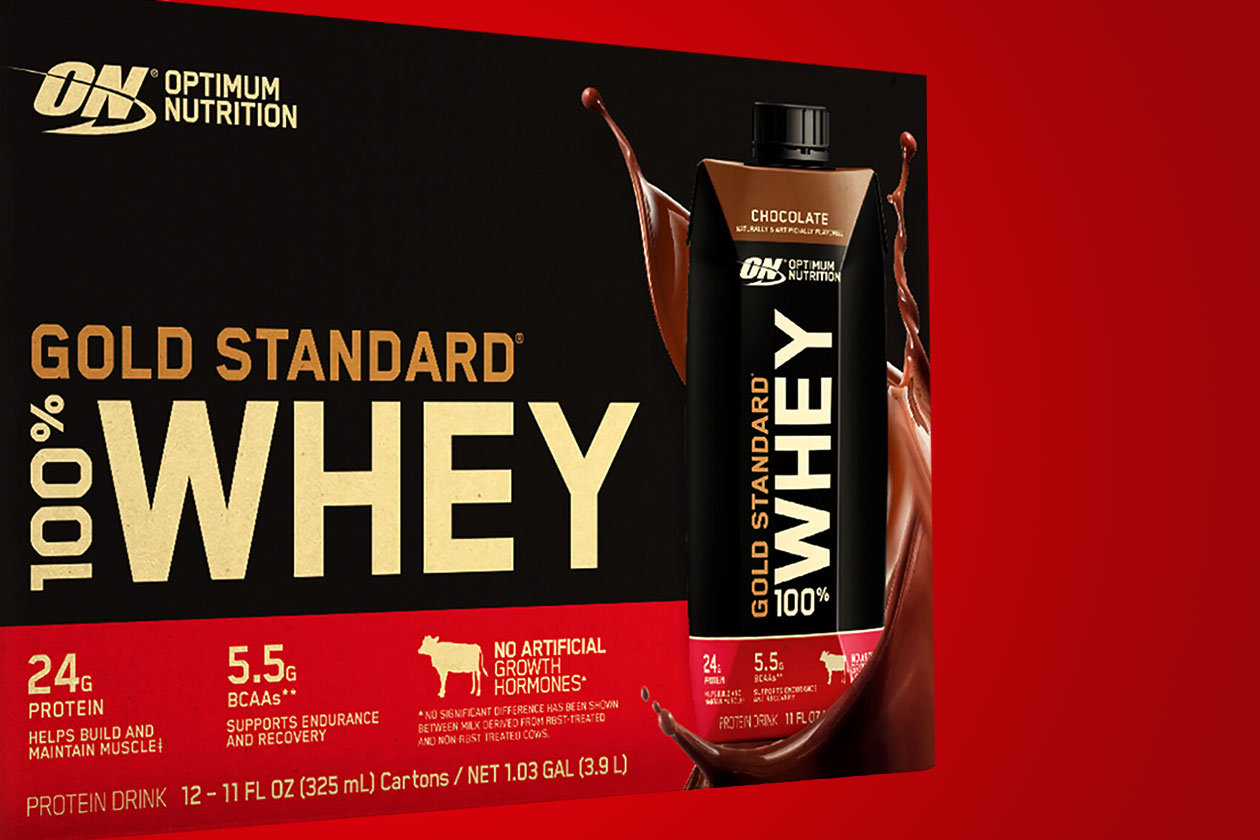 gold standard whey protein rtd
