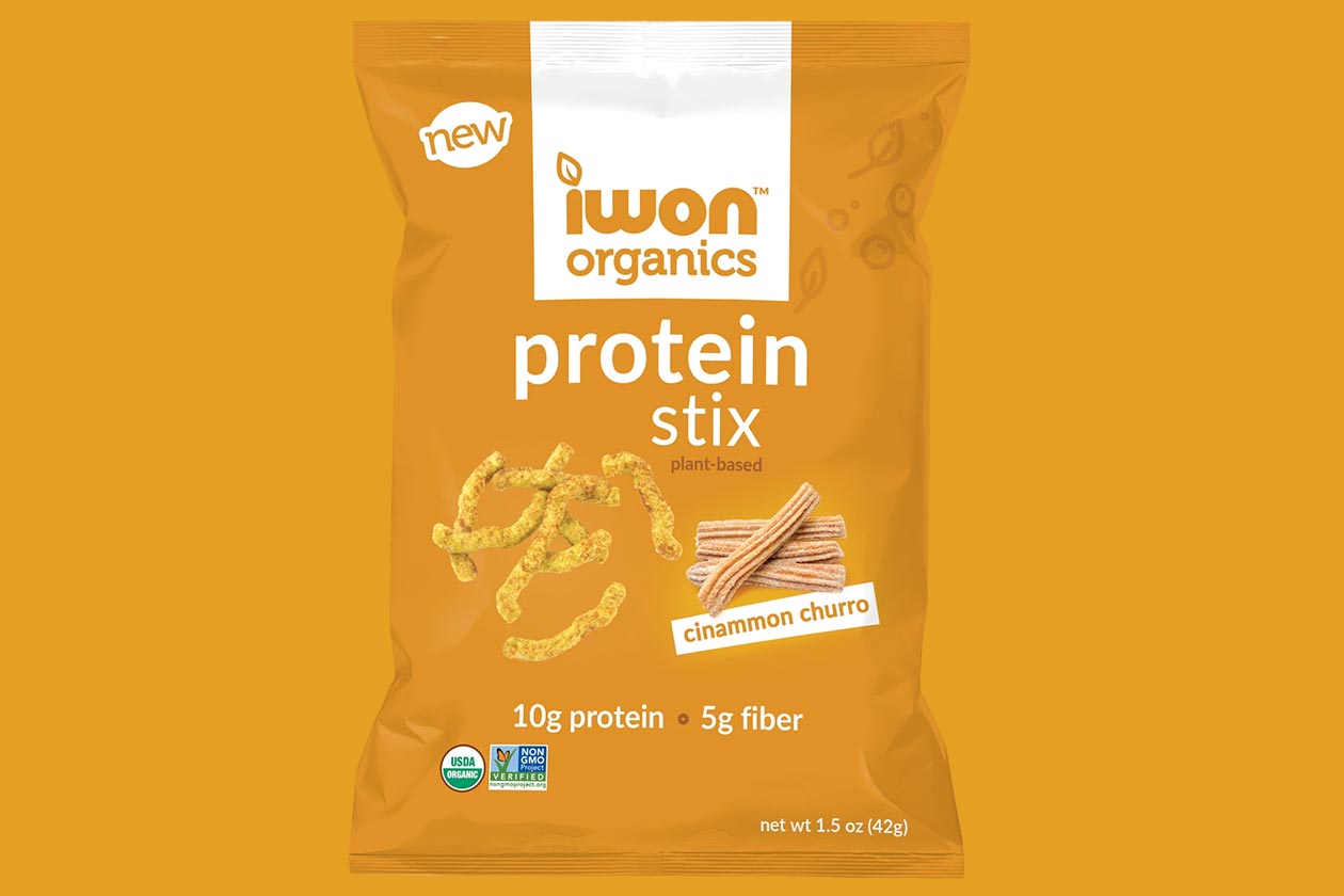 iwon cinnamon churro protein stix