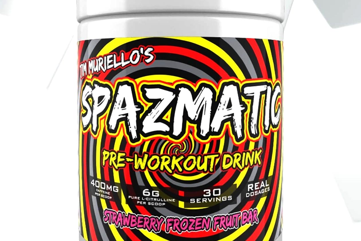 lower stim spazmatic pre-workout