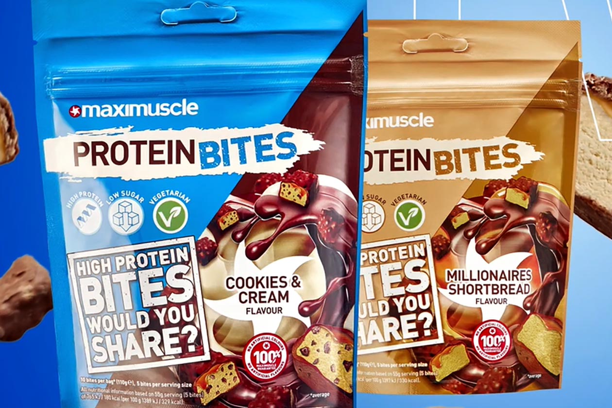 maximuscle protein bites