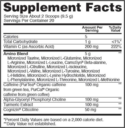 optimum nutrition amino energy advanced