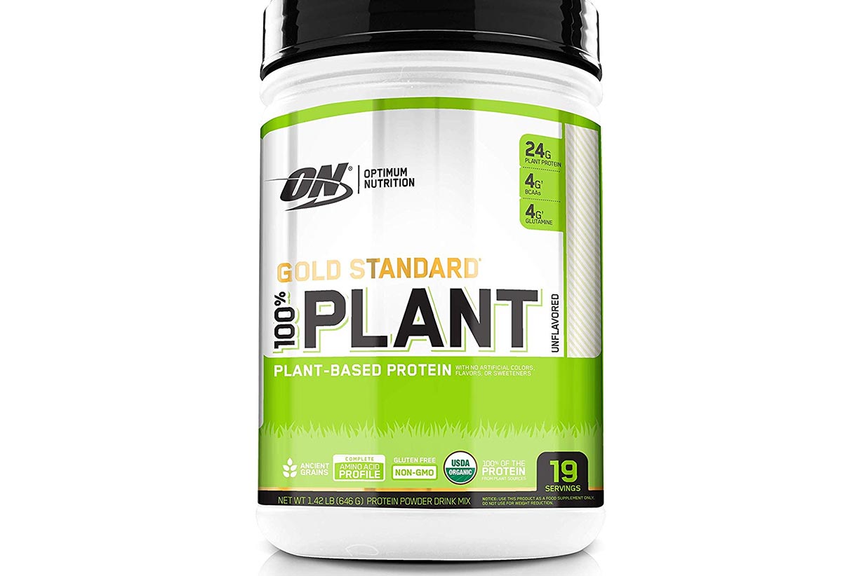 optimum nutrition unflavored gold standard plant protein
