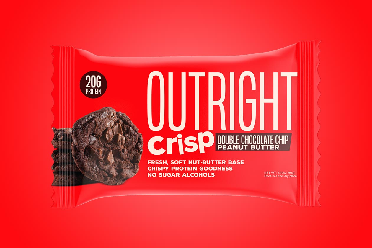 outright crisp protein bar